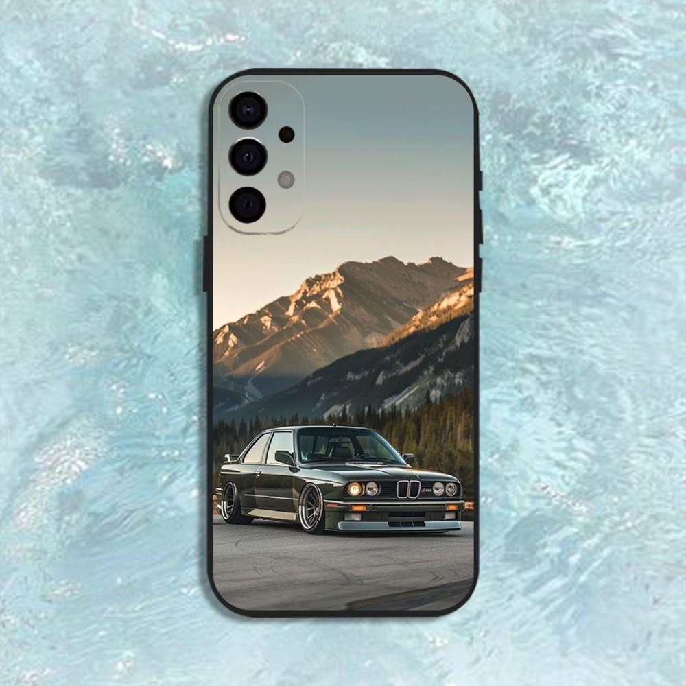 Чехол для телефона Car B- Bmwes-S E30 для Samsung S25, S24, S21, S22, S23, S30, Ultra, S20, Plus, Fe, Lite, Note, 10, 9, 5G Черный