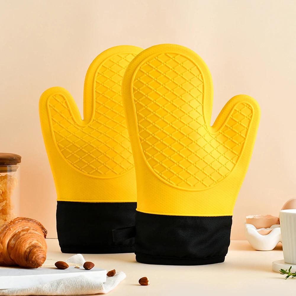 1/2 шт. изолированные перчатки для духовки силиконовые термостойкие перчатки прихватки для духовки микроволновая печь инструменты для выпечки бытовая кухня бар формы для выпечки