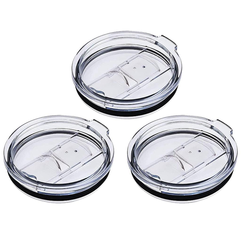 20oz & 30oz Car Cup Straw Lid, Ice Tumbler & Glass Water Bottle Slide Cover - In Stock