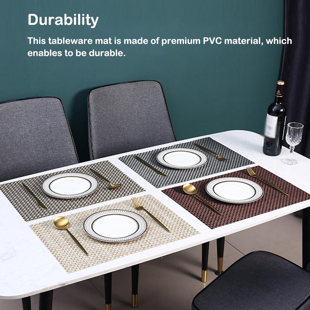 Подставка под тарелку Предметы для дома Подставка для места Однотонная складчатая Стиль Многоцелевая Подставка для чашки Водонепроницаемые Бытовые аксессуары