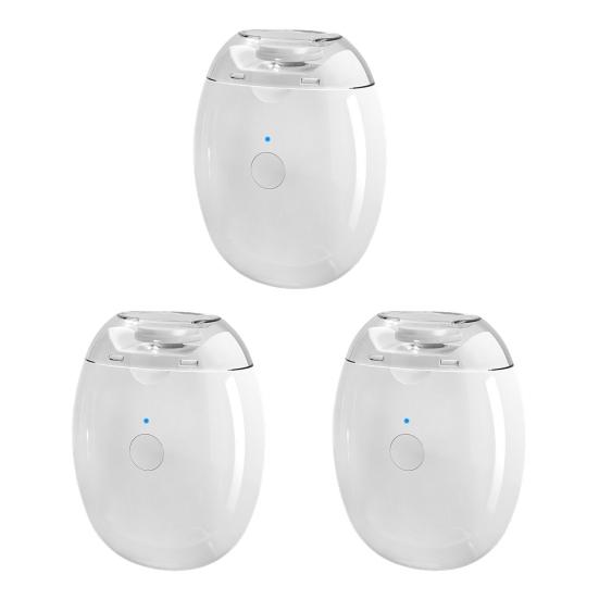 1/2/3/5 шт. Электрическая машинка для стрижки ногтей Дети Пожилые Автоматический триммер для ногтей со светодиодной подсветкой 3 скорости Детский маникюрный шлифовальный файл Кусачки для ногтей на пальцах Полировщик