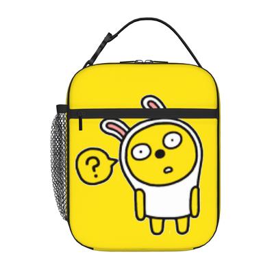 K-Kakao F-Friends Музи Термосумки для обеда Сумка-холодильник Многоразовая, Контейнер для обеда Большая сумка-тоут Ланч-бокс Сумка для хранения продуктов