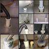 Three Piece Set Drain Odor Stopper Floor Drain Seal  for Bathroom Washing Machine and Sink Drainage