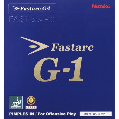 Накладка для настольного тенниса Nittaku Fastarc G-1 Back Soft Tension Черная MAX NR8702