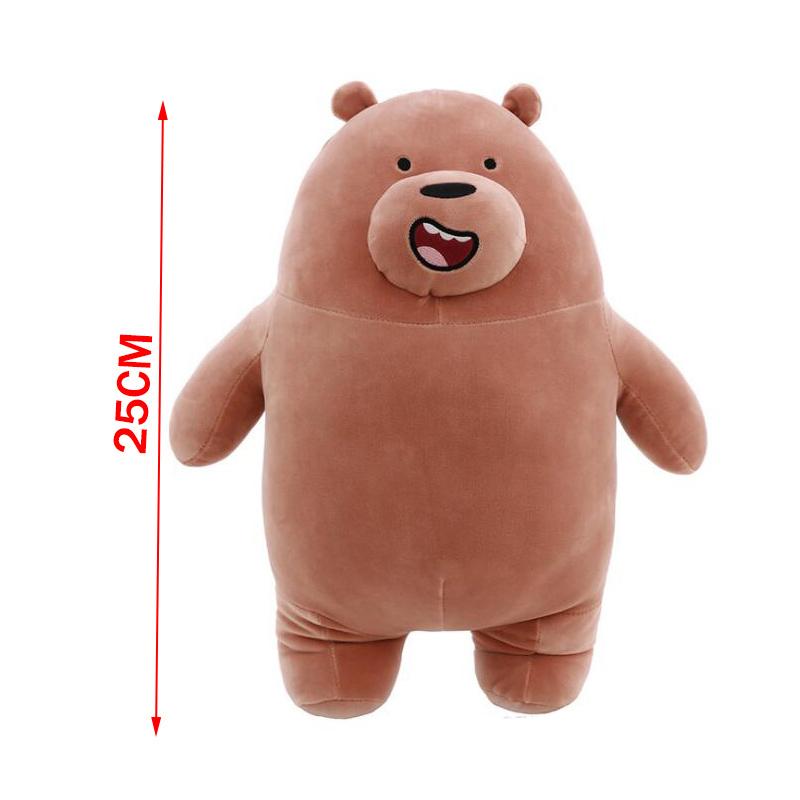 Мягкие игрушки We Are Bears плюшевые мягкие игрушки 9 дюймов(25см) Плюшевая кукла We Bare Bear