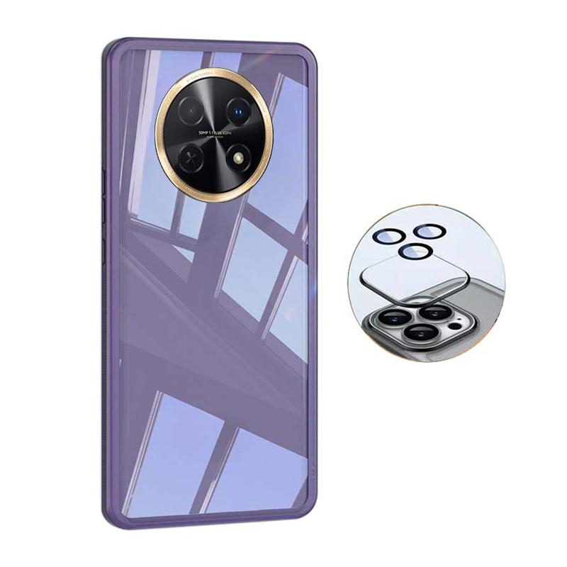 Чехол для Huawei Nova 15 Pro Max с защитой камеры, полупрозрачный, из мягкого силикона, противоударный, с защитными пленками для объектива