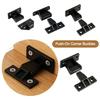 10pcs Universal Furniture Connectors Durable Plinth Panel Connectors  Cabinet Hardware
