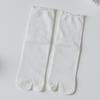 1Pair  High Quality Combed Cotton Split Toe Socks Unisex Simple Comfortable Two-Toed Socks Harajuku Men Women'S Tabi Socks