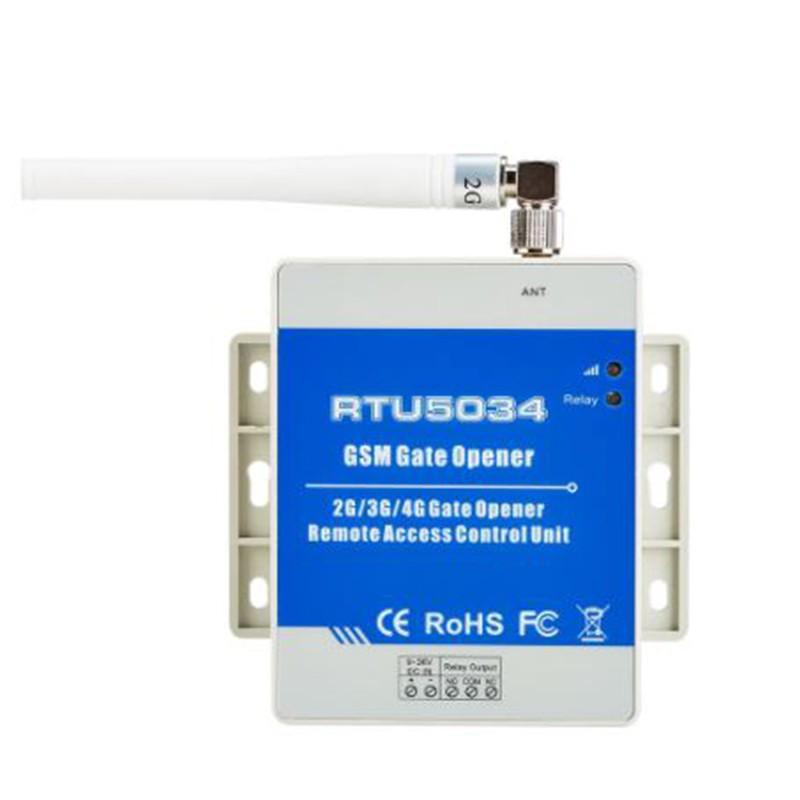 RTU5034 2G/4G GSM Удаленный контроллер двери и переключателя с 1 релейным выходом