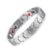 Men's Electroplated Non-fading Magnet Germanium Negative Ion Magnetic Titanium Steel Bracelet