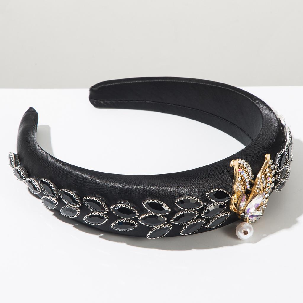 Hairband: Модная, Свежая, Универсальная, Однотонная Заколка-ободок для волос с бабочкой, Элегантный аксессуар для дам высокого класса.