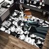 Dark Hero'S Carpet For Playroom Bedroom Living Room Sofa Home Decorkids Game Area Rug Nonslip Floor Mat