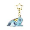 Акриловый брелок для аниме Torchic Rowlet Chikorita Cyndaquil Chespin Snivy Charmander Самодельный акриловый брелок-застежка для ключей Брелок