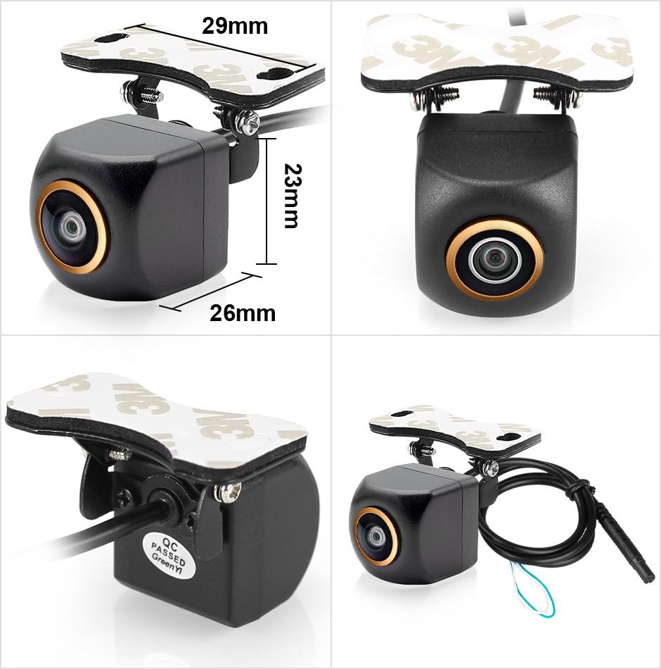 GreenYi 4.3 Inch AHD Car Rear View Mirror Monitor Special Original Bracket Optional Support AHD 1080P Front Rear Camera