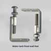Wall-Hung In-Wall Toilet Cistern Kit with Flushing Pipe, Drain Bend, Valve, and Bolts