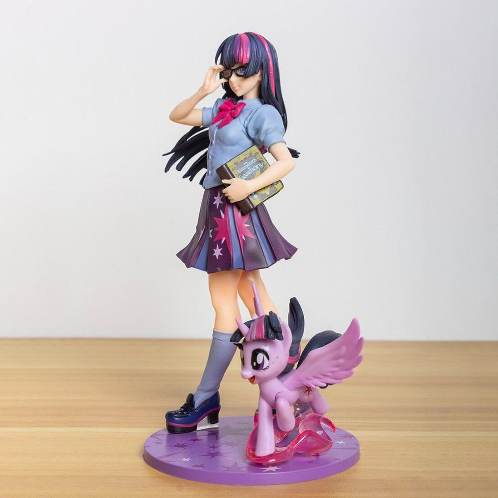 22cm Kotobukiya My Little Pony Twilight Sparkle 1/7 PVC Action Figure Anime My Little Pony Bishoujo Figure Model Toys Kids Gift