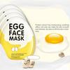 Разглаживающая увлажняющая маска для лица с яйцом, эссенция для контроля жирности кожи и ухода за кожей