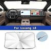 Автомобильный зонт-шторка для Leading Ideal LiXiang L6 L7 L8 L9 ONE Защита лобового стекла от УФ-лучей Аксессуары для защиты автомобиля от солнца