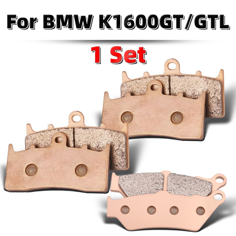 MRRANGT Motorcycle Front Rear Brake Pads Set for BMW K1600GT K1600GTL HP2 Enduro HP2 Sport High Performance Metal Sintered