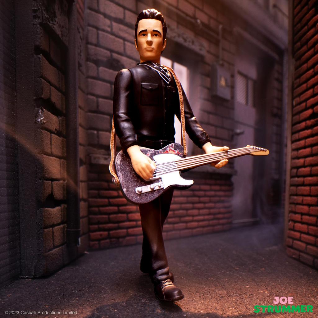 Joe Strummer Re Action Figure Joe Strummer Super7 Punk Toy The Clash