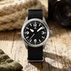 Militado ML08 V2 38 мм Часы VH31 Кварцевый Механизм Часы Светящиеся Сапфировое Двойное Купольное Стекло Водонепроницаемые Винтажные Наручные Часы