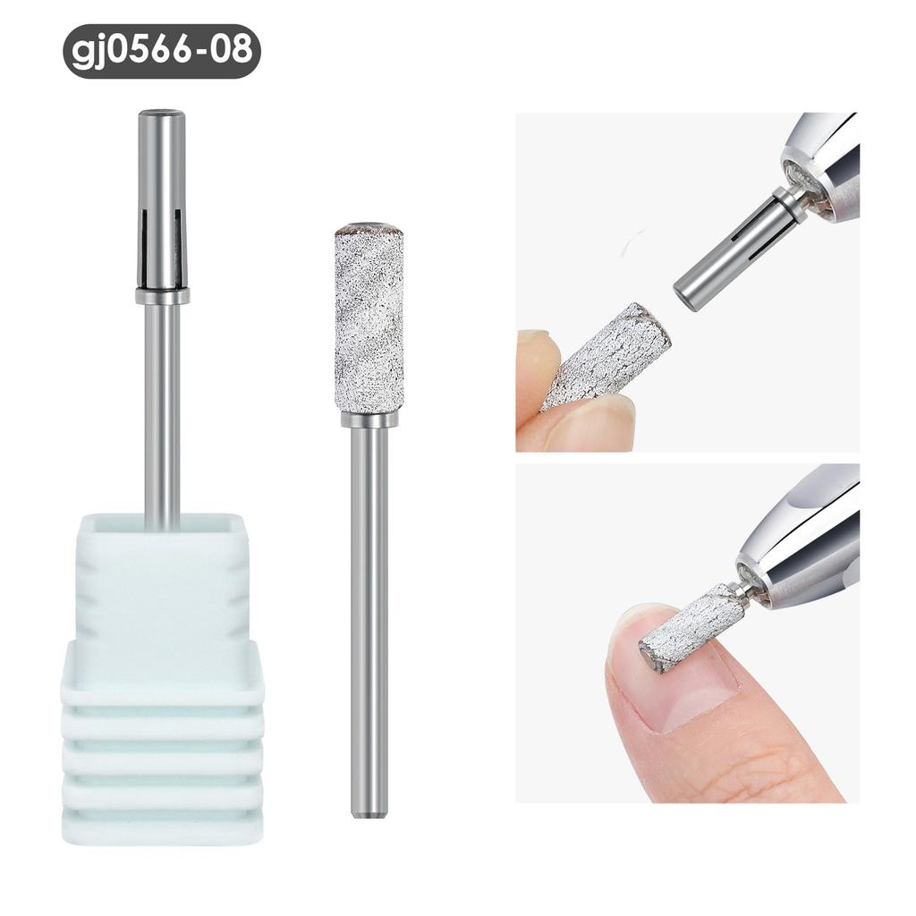 Professional Nail Drill Bit Sanding Bands Small Size Carbide Bit for Nail Machine Smooth and Shine Nails Easily