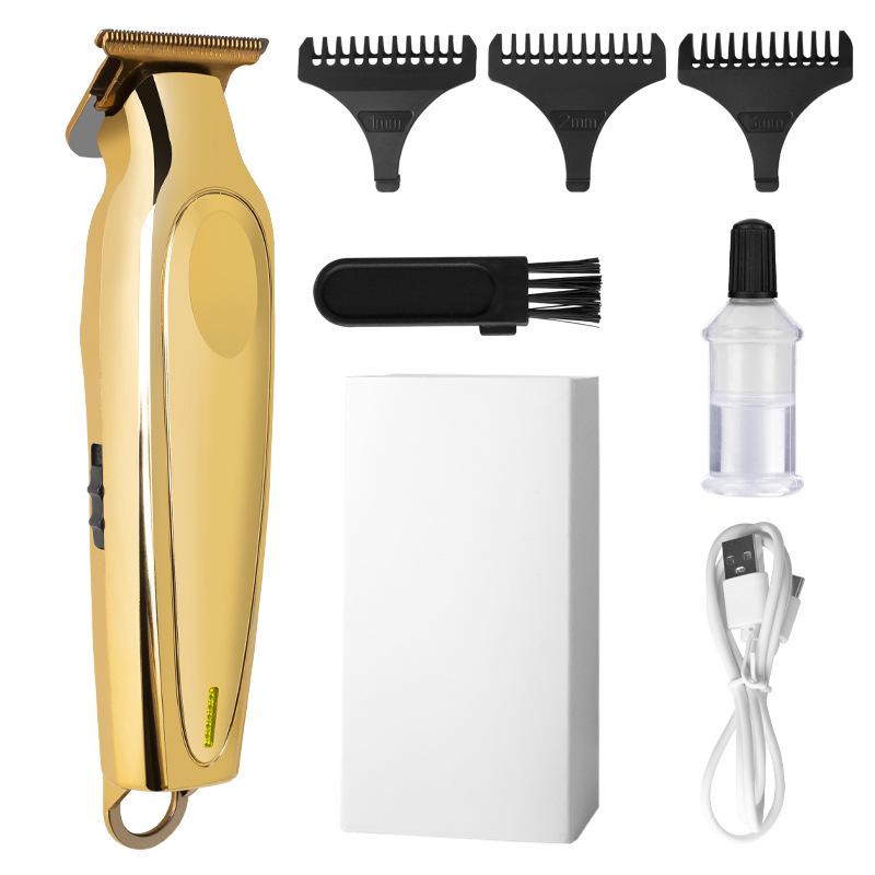 Профессиональная USB-перезаряжаемая электрическая машинка для стрижки волос Carving