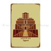 Assyrian Ziggurat Metal Plaque Poster Pub Plates Garage Printing Personalized Party Plates Tin Sign Poster