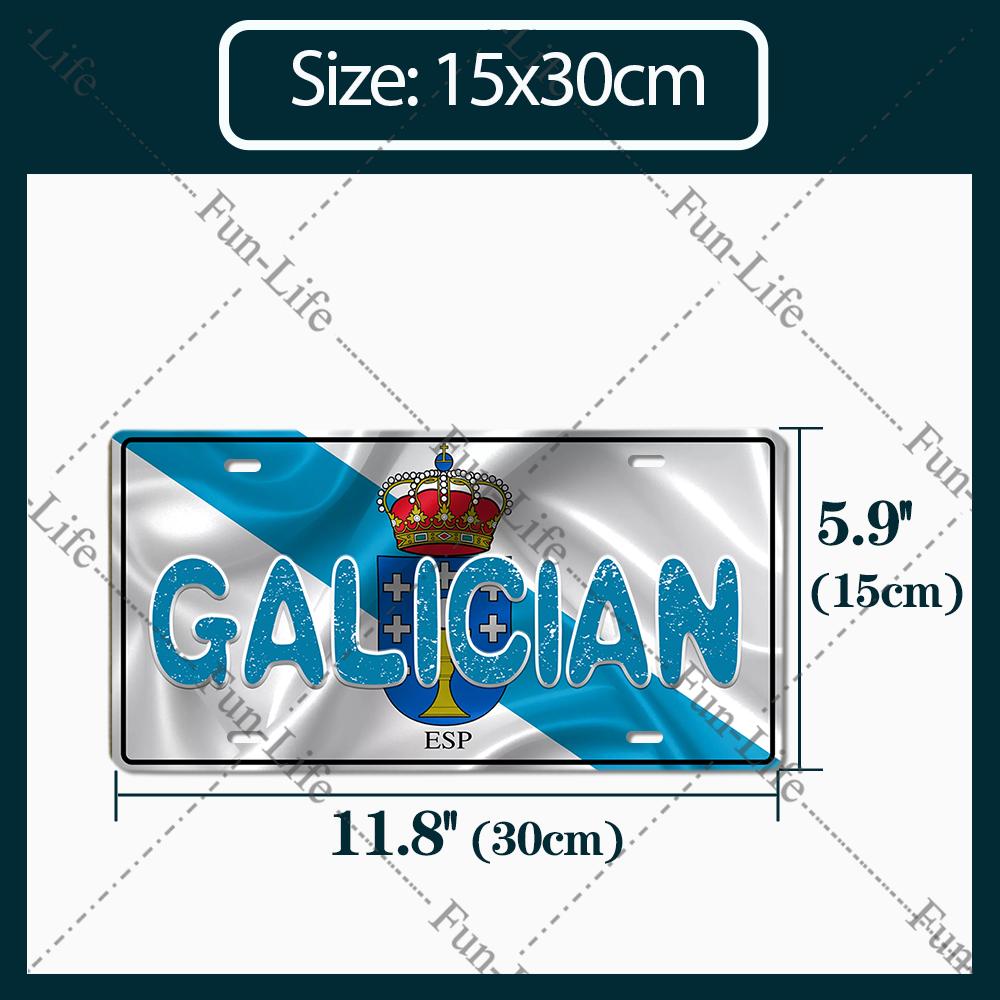 Винтажный плакат с номером автомобиля Испании/СИДНЕЯ Популярный город Бразилия Национальный флаг Ретро жестяные знаки Наклейки для домашнего декора