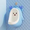Boys Potty Training Urinal Cartoon Animal Shape Wall-Mounted Pee Trainer with Rotating Windmill Target Children Urinal