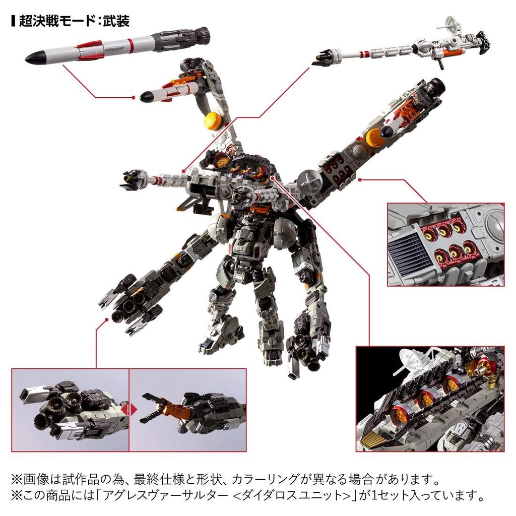 TAKARA TOMY Diaclone Aggress Versalter Action Figure T-SPARK <Daedalus Unit>