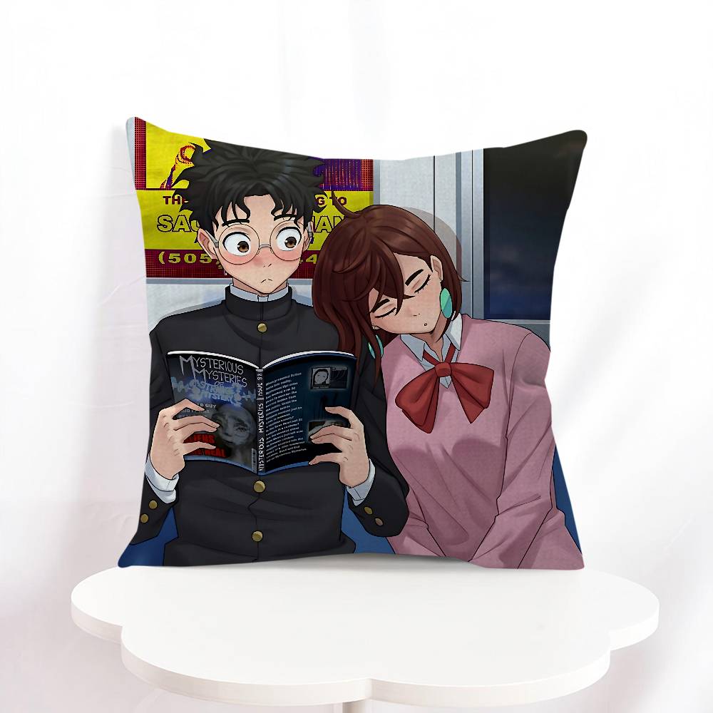 Кен Такакура Офисная подушка-наволочка Подушка для автомобиля Чехол на подушку 45X45СМ Поясничная наволочка Наволочка для диванной подушки