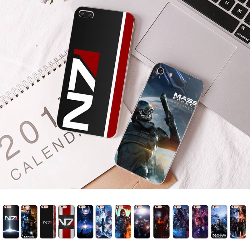Чехол для телефона N7 Mass Effect для iPhone 8, 7, 6, 6S Plus X SE 2020, XR, XS 14, 11, 12, 13, Mini Pro Max, чехол для мобильного телефона