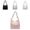 Fashionable Ins Large Capacity Tote Bag For Women Available In Chic Colors Like Beige Black Blue And Pink