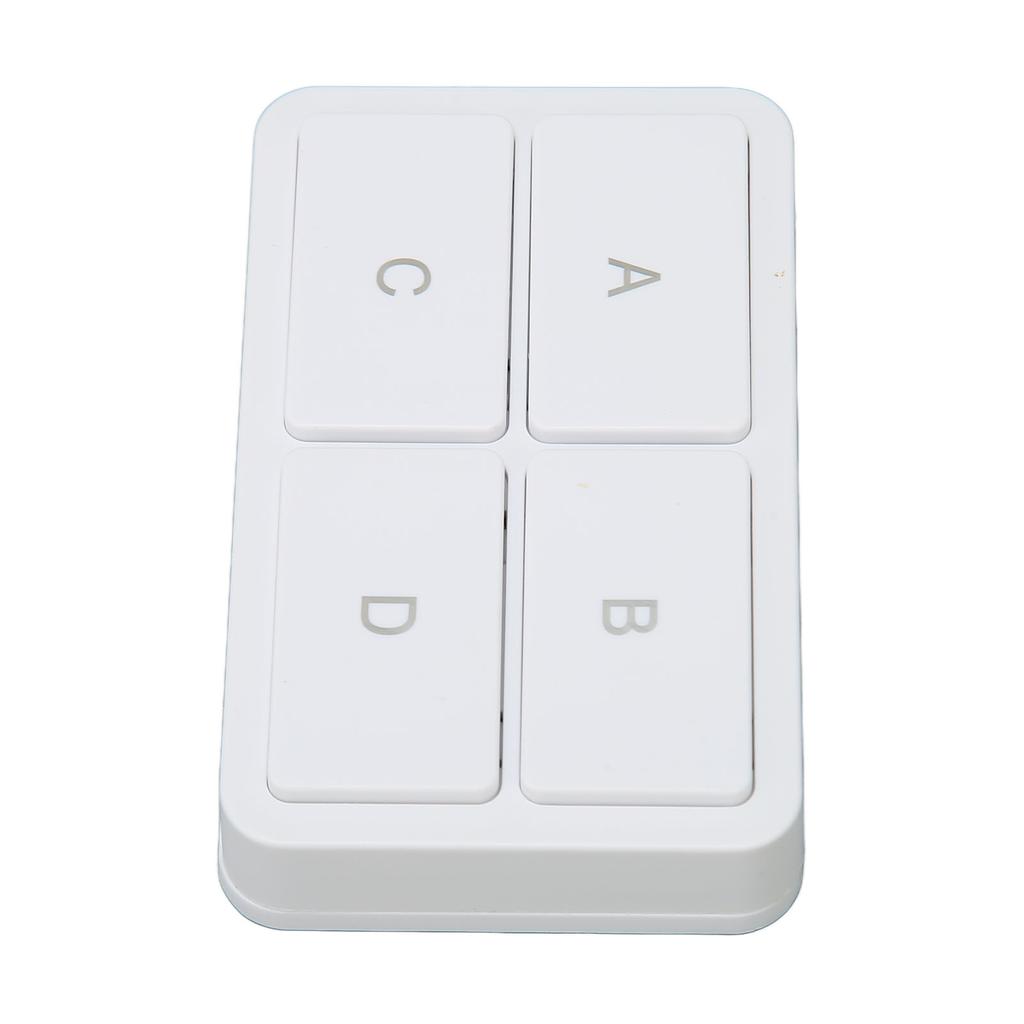 Smart Button Switch APP Remote Control Switch Requires for Tuya ZigBee Hub for Home Appliances 4 Gang
