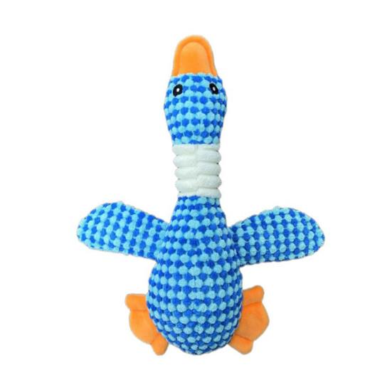 Dog Teething Toy Wild Goose Chew Toy Mental Stimulation Dog Toy Tough Fabric Puppy Teething Relief Toy