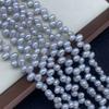 Серый 3*7 Отверстие Жемчуг 6-7мм Для Изготовления Ювелирных Изделий DIY Ожерелье Браслет Серьги Аксессуар