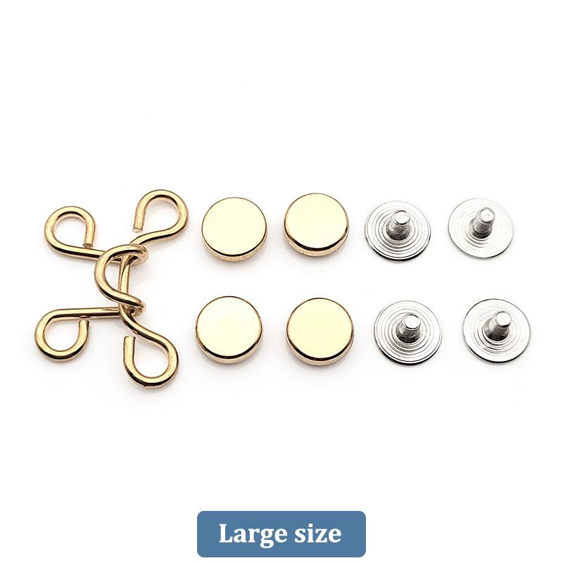 1 шт., женская юбка, брюки, джинсы, регулируемый зажим на талии, металлические булавки, аксессуары для одежды