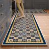 Carpet for Kitchen Runner Rug Non-slip Floor Mat Long Carpets Dustproof Doormat American Retro Classic Home Decoration Rugs