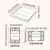 Expandable Compartments Cutlery Organizer Adjustable Plastic Drawer Divider Tray Space-saving Spoon Fork Separation Box