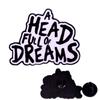 Стильная брошь-значок Coldplay Music Album Dream Overload Подарок фанату Черная