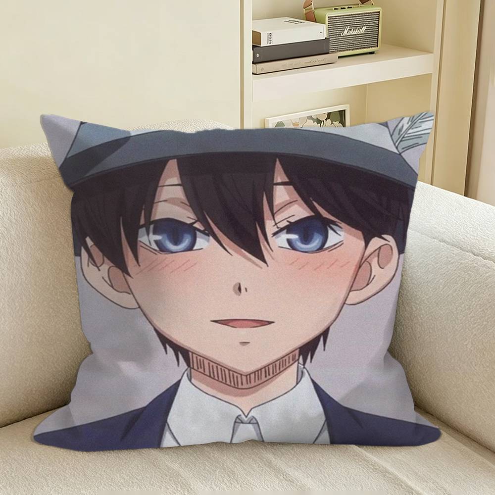 Anime Dakaretai Otoko Takato Saijou Square Sofa Pillow Cover Solid Color Living Room Home Decor Cushion Case