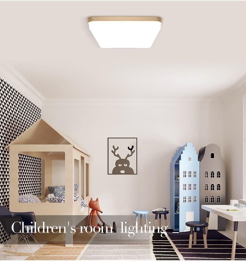 Square Led Ceiling Lamp Indoor Lighting 20w 30w 50w Ceiling Light for Bedroom Living Room
