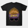 Мужская черная футболка с принтом Zack Ryder Broski Футболка Подарок для любителя рестлинга Футболка Футболка Печать на бумаге для трансфера без вырезания Хлопковая футболка