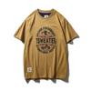Export Export to Domestic Sales American Retro Pure Cotton Short Sleeve T-Shirt Men Trendy Summer Bottoming Shirt Cotton T-shirt