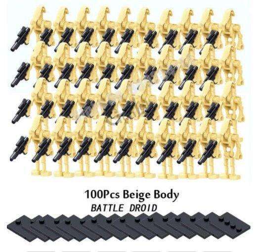 Star Wars Battle Droid Building Blocks Toy Figure Set for Boys, DIY Assembly Puzzle Bricks Kit, Bagged Multiple Styles