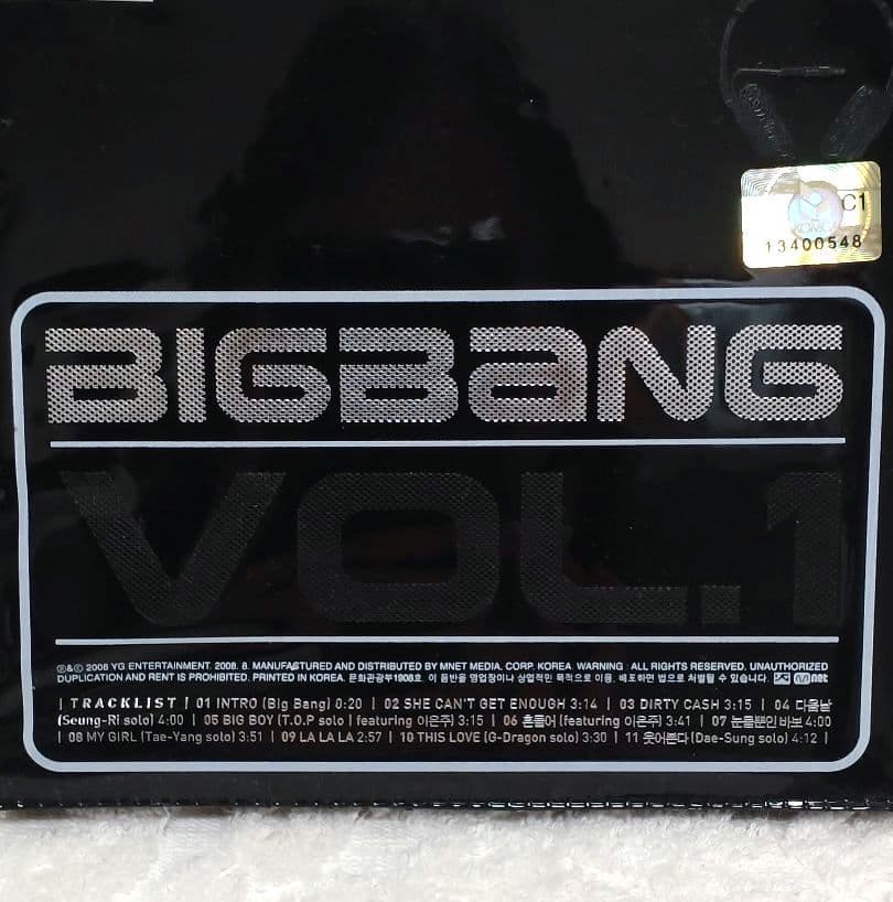[Б/У] Редкий BIGBANG VOL.1 SINCE 2007/CD Альбом