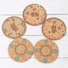 Placemats Mug Holder Tea Coasters Wooden Cup Mat Heat Resistant Anti-hot Heat Pad Cork Coasters