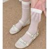 Made in Korea Ribbed Crew Socks 5-Pack