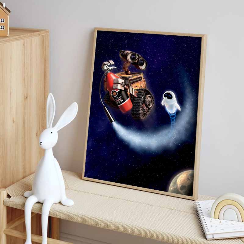 Disney Алмазная мозаика WALL E Космическая сцена Иллюстрация Мозаика Рукоделие Хобби Сделай сам Подарок Украшение дома Вышивка